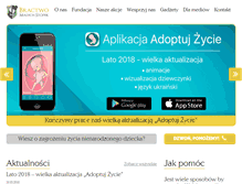 Tablet Screenshot of dlazycia.info